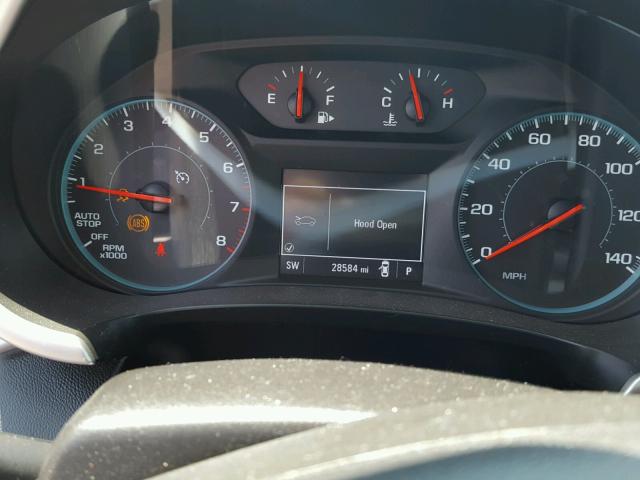 1G1ZB5ST6HF166627 - 2017 CHEVROLET MALIBU LS GRAY photo 8