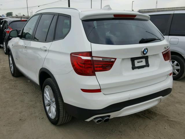 5UXWZ7C34H0V86954 - 2017 BMW X3 SDRIVE2 Blanco foto 3