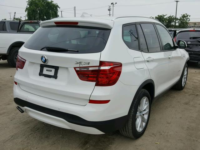 5UXWZ7C34H0V86954 - 2017 BMW X3 SDRIVE2 Blanco foto 4