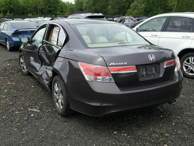 1HGCP2F46BA113951 - 2011 HONDA ACCORD LXP BROWN photo 3