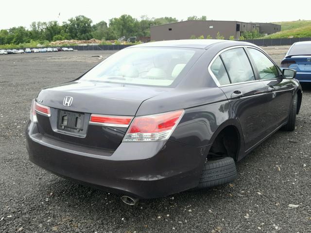 1HGCP2F46BA113951 - 2011 HONDA ACCORD LXP BROWN photo 4