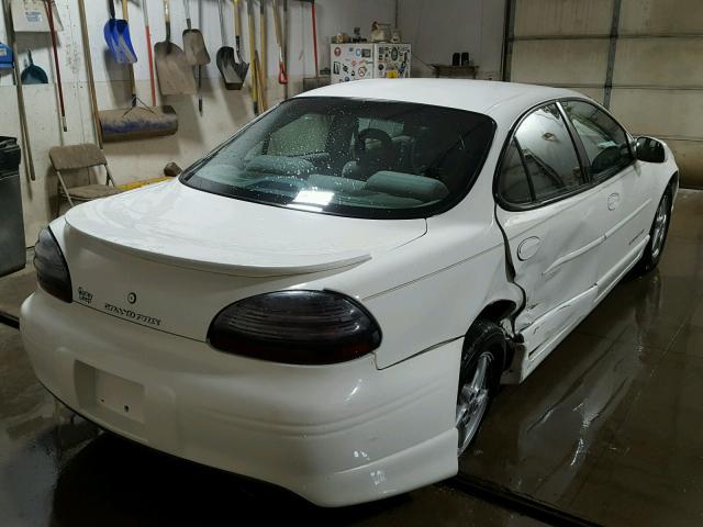 1G2WP52K33F174653 - 2003 PONTIAC GRAND PRIX WHITE photo 4