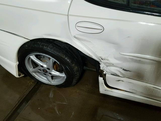 1G2WP52K33F174653 - 2003 PONTIAC GRAND PRIX WHITE photo 9