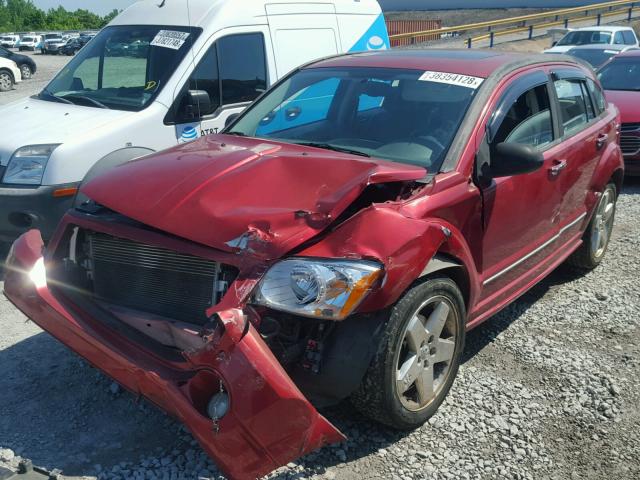 1B3HB78K37D157750 - 2007 DODGE CALIBER R/ RED photo 2