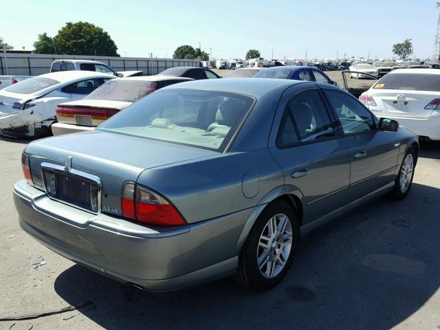 1LNHM87A13Y705850 - 2003 LINCOLN LS 绿色 照片 4