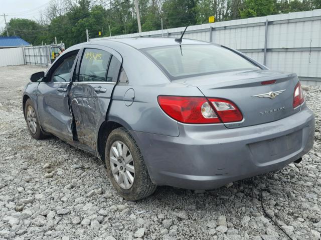 1C3LC46R17N544932 - 2007 CHRYSLER SEBRING GRAY photo 3