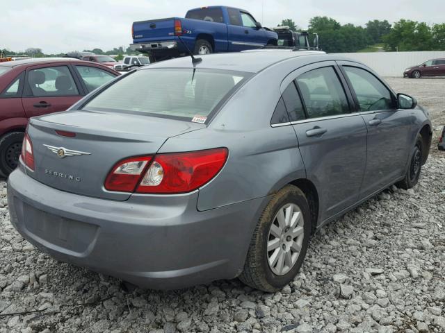 1C3LC46R17N544932 - 2007 CHRYSLER SEBRING GRAY photo 4