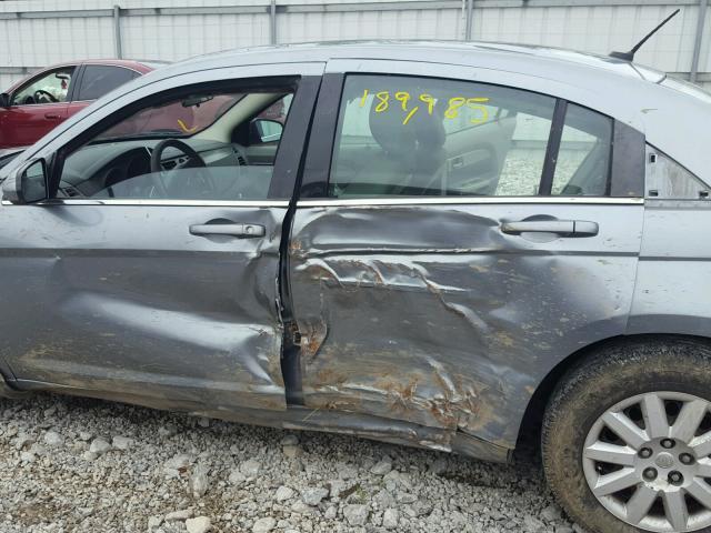 1C3LC46R17N544932 - 2007 CHRYSLER SEBRING GRAY photo 9