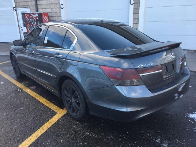 1HGCP2F87CA070015 - 2012 HONDA ACCORD EXL BLACK photo 3