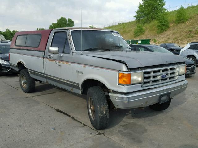 1FTHF26L4HPA77911 - 1987 FORD F250 GRAY photo 1