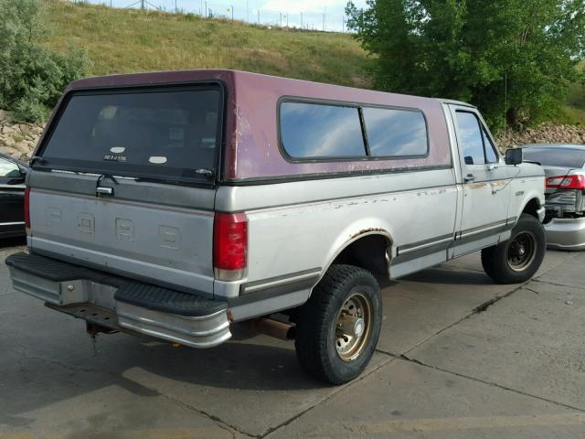 1FTHF26L4HPA77911 - 1987 FORD F250 GRAY photo 4
