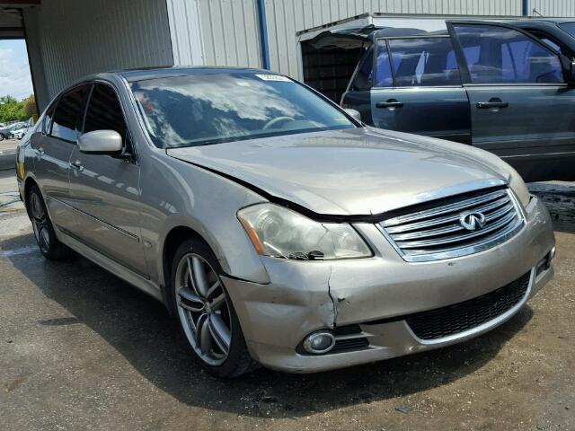 JNKBY01E78M500591 - 2008 INFINITI M45 SEDAN/ TAN photo 1