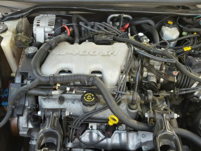 2G1WF52E329230325 - 2002 CHEVROLET IMPALA TAN photo 7