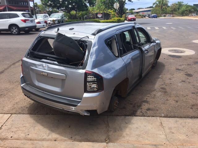 1C4NJCBA8GD665158 - 2016 JEEP COMPASS SP GRAY photo 4