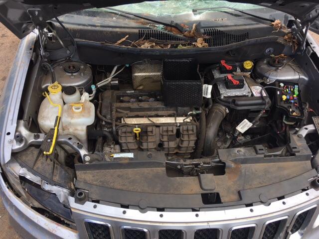 1C4NJCBA8GD665158 - 2016 JEEP COMPASS SP GRAY photo 7