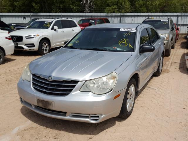 1C3LC46K88N249377 - 2008 CHRYSLER SEBRING LX SILVER photo 2