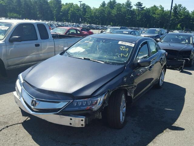 19UDE2F71GA016989 - 2016 ACURA ILX PREMIU BLACK photo 2