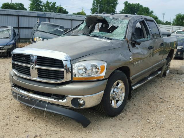 3D7KR28CX6G221334 - 2006 DODGE RAM 2500 S GOLD photo 2