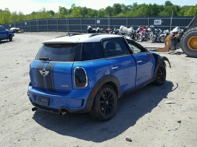 WMWZC5C51CWL61819 - 2012 MINI COOPER S C BLUE photo 4