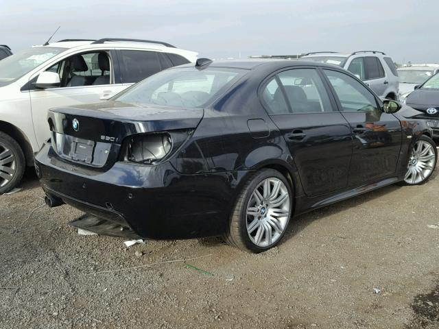 WBANW53518CT49748 - 2008 BMW 550 I BLACK photo 4