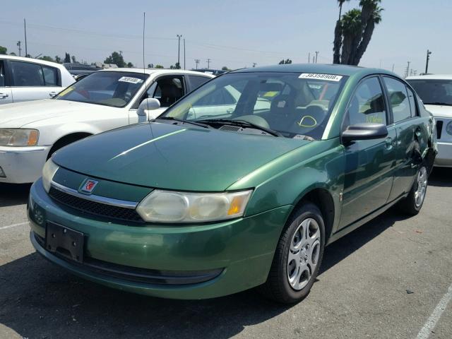 1G8AJ52F74Z158895 - 2004 SATURN ION GREEN photo 2