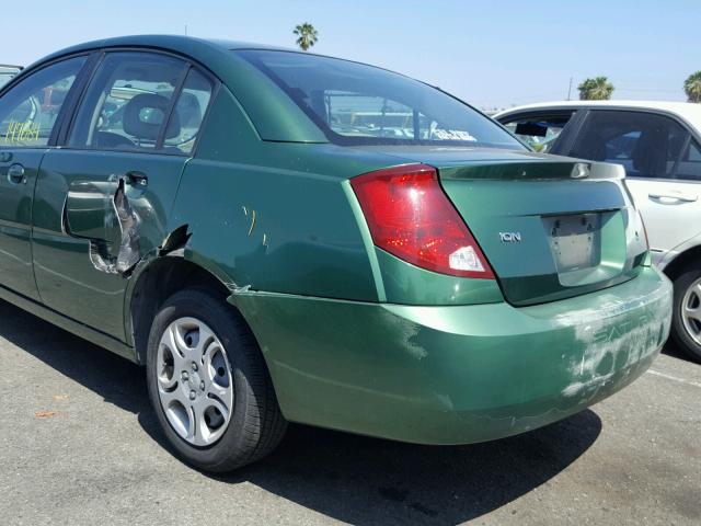 1G8AJ52F74Z158895 - 2004 SATURN ION GREEN photo 9