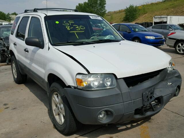 1FMCU93165KB31693 - 2005 FORD ESCAPE XLT WHITE photo 1