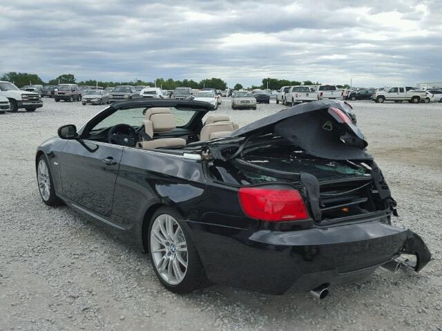 WBADX7C52CE744751 - 2012 BMW 335 I BLACK photo 3