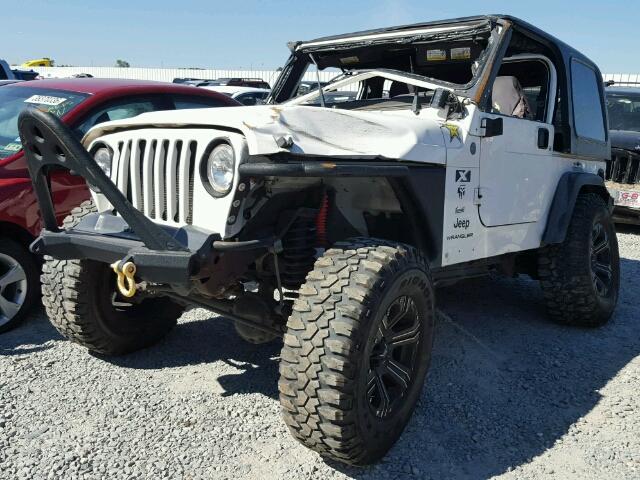 1J4FA39S94P746273 - 2004 JEEP WRANGLER X WHITE photo 2