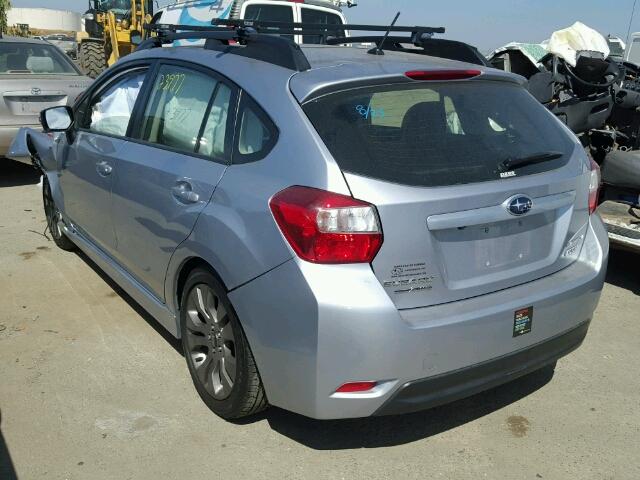 JF1GPAT60F8247230 - 2015 SUBARU IMPREZA SP SILVER photo 3