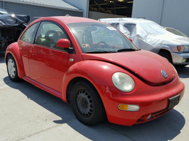 3VWCA21C7YM405700 - 2000 VOLKSWAGEN NEW BEETLE 红色 照片 1