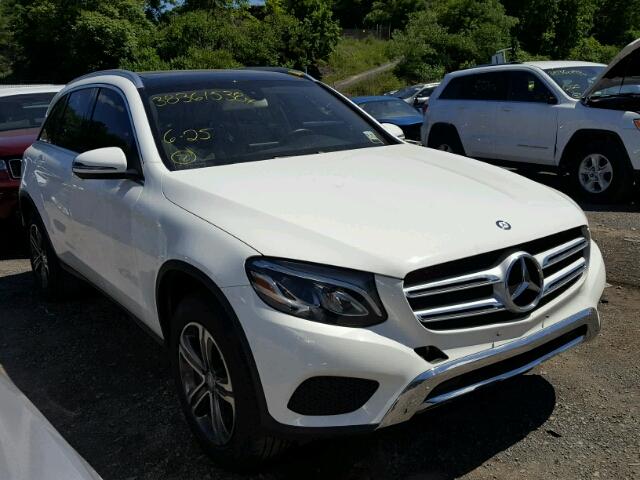 WDC0G4KB6HF137674 - 2017 MERCEDES-BENZ GLC 300 4M WHITE photo 1