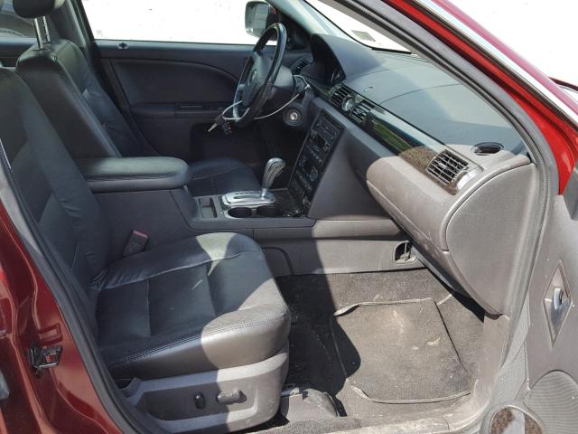 1MEHM43185G622622 - 2005 MERCURY MONTEGO PR 勃艮第红 照片 5