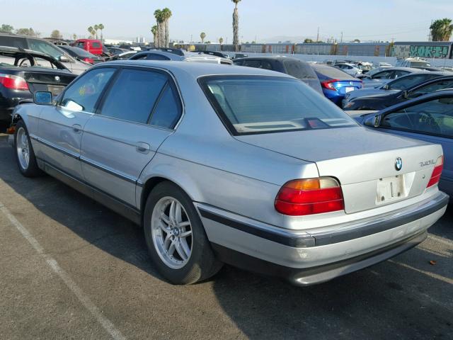 WBAGJ832XVDM04475 - 1997 BMW 740 IL SILVER photo 3