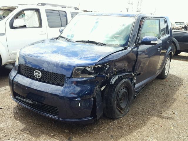 JTLKE50EX81034881 - 2008 TOYOTA SCION XB Mavi foto 2