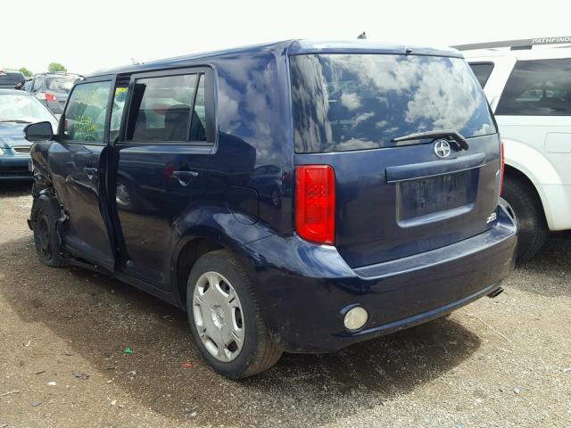 JTLKE50EX81034881 - 2008 TOYOTA SCION XB Mavi foto 3