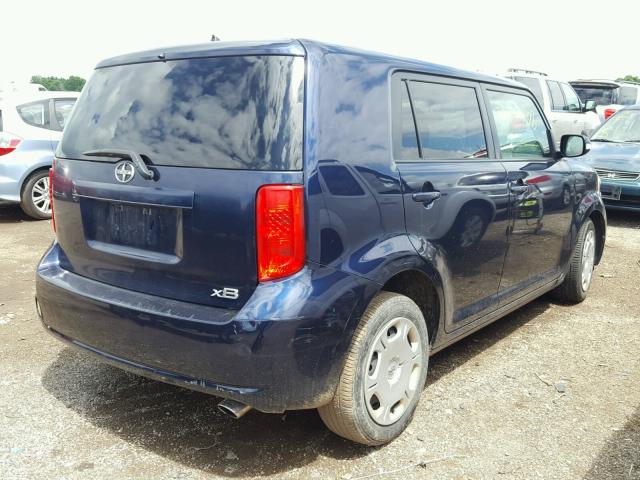 JTLKE50EX81034881 - 2008 TOYOTA SCION XB Mavi foto 4