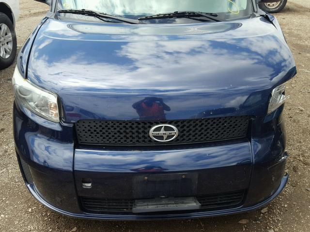 JTLKE50EX81034881 - 2008 TOYOTA SCION XB Mavi foto 7