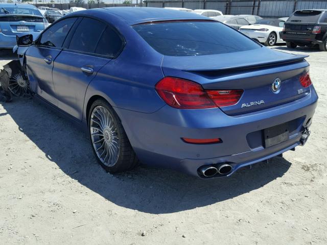 WBA6D6C5XHGK18388 - 2017 BMW 650 XI BLUE photo 3
