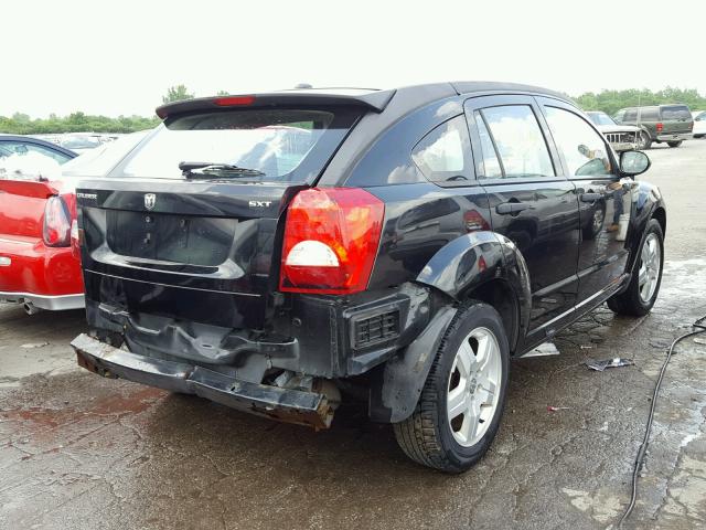 1B3HB48B68D643209 - 2008 DODGE CALIBER SX BLACK photo 4