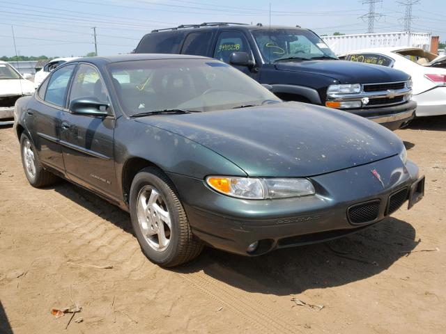 1G2WJ52M4WF276146 - 1998 PONTIAC GRAND PRIX GREEN photo 1