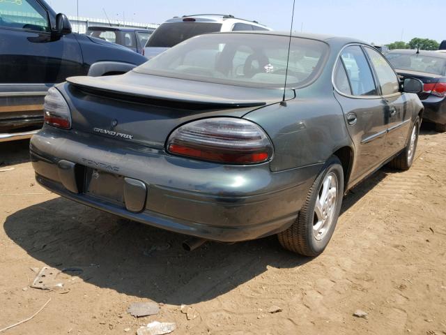 1G2WJ52M4WF276146 - 1998 PONTIAC GRAND PRIX GREEN photo 4