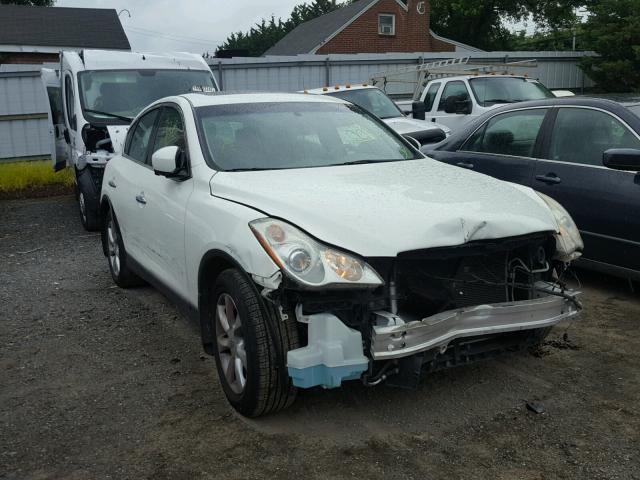JN1AJ0HR3AM752096 - 2010 INFINITI EX35 BASE WHITE photo 1