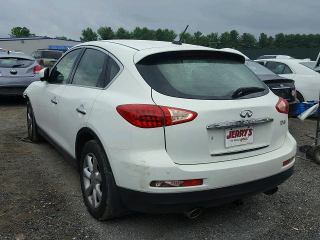 JN1AJ0HR3AM752096 - 2010 INFINITI EX35 BASE WHITE photo 3