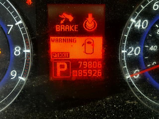 JN1AJ0HR3AM752096 - 2010 INFINITI EX35 BASE WHITE photo 8