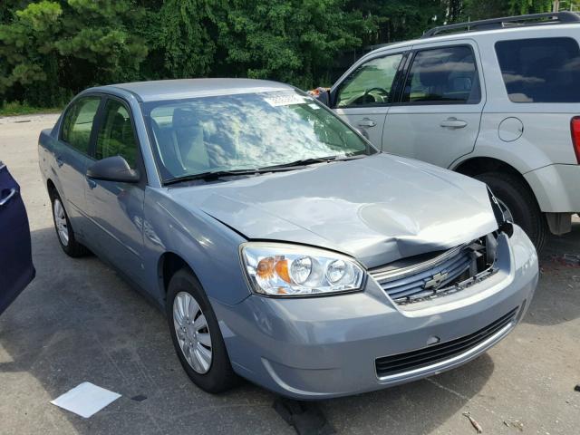 1G1ZS58F57F186366 - 2007 CHEVROLET MALIBU LS BLUE photo 1