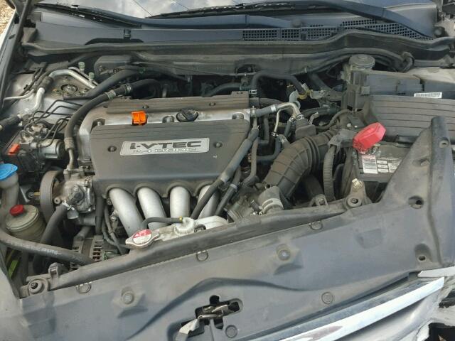 1HGCM56777A115185 - 2007 HONDA ACCORD SILVER photo 7