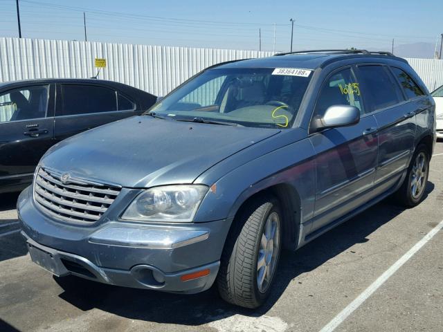 2A8GF78416R833620 - 2006 CHRYSLER PACIFICA L BLUE photo 2