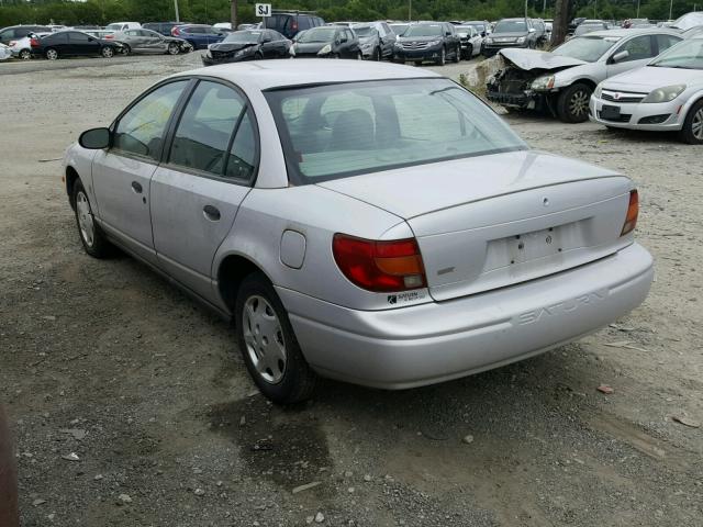 1G8ZH52811Z209822 - 2001 SATURN SL1 SILVER photo 3