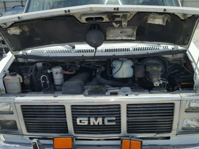 2GDEG25K8M4516800 - 1991 GMC RALLY WAGO WHITE photo 7